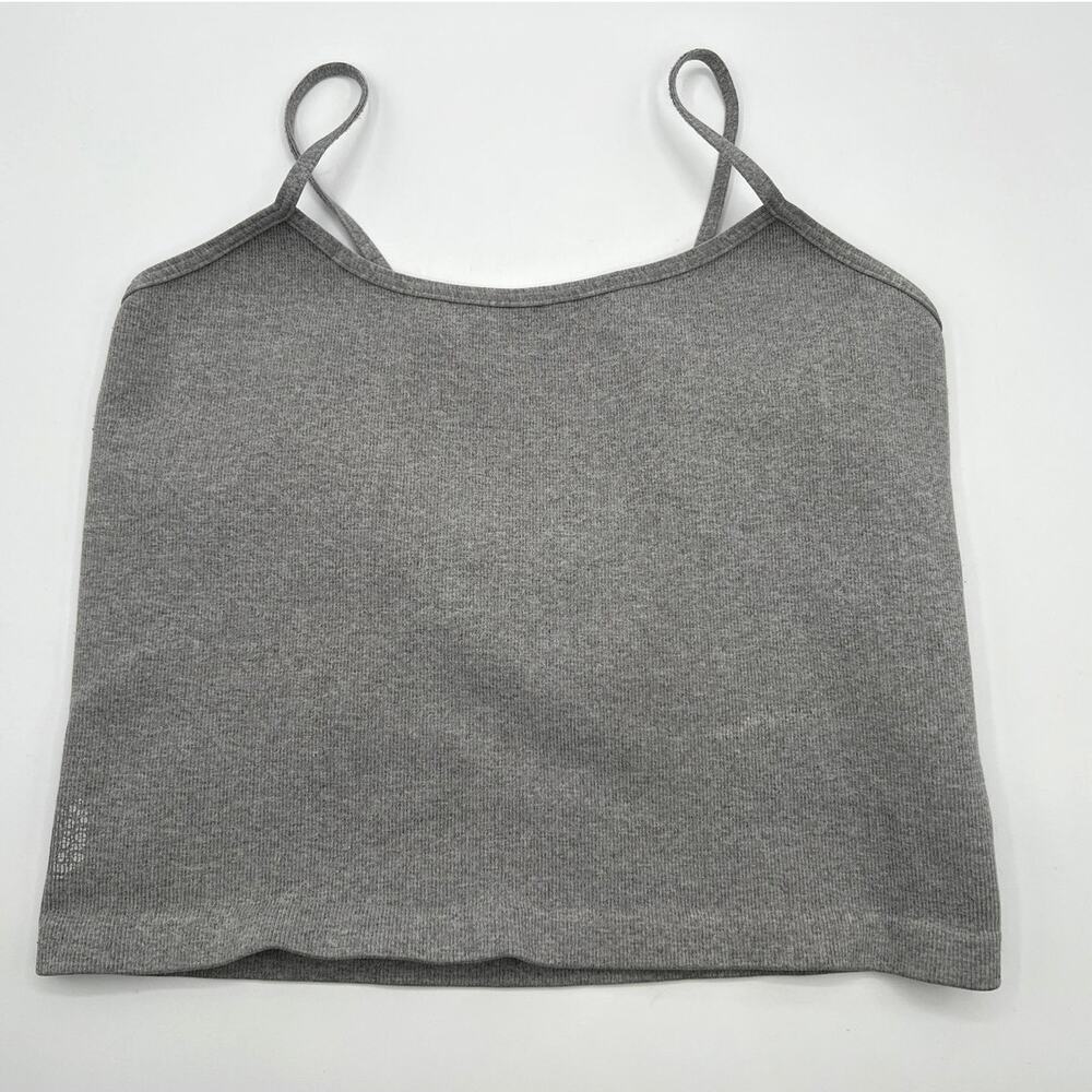Free People Gray Athletic Top